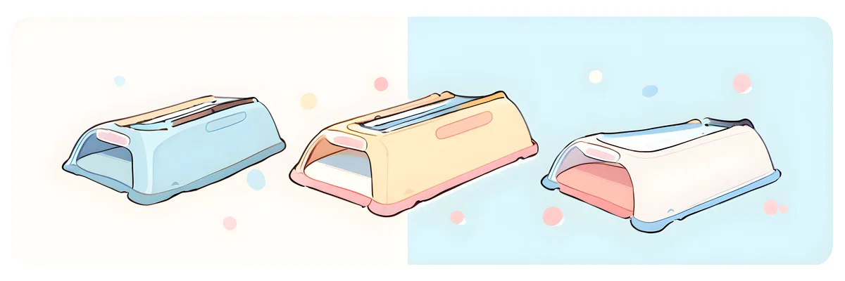 ケージ取り付け型のメリット・デメリットのイメージ