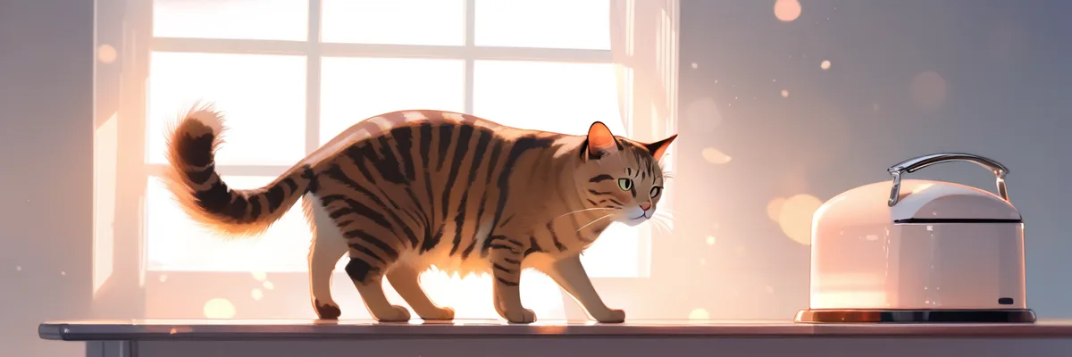 作動音がストレスになる猫もいるのイメージ