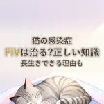 猫の感染症FIVは治る?正しい知識長生きできる理由も