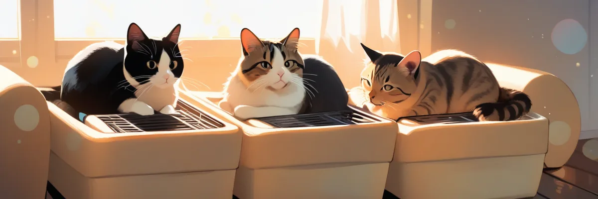 選び方のポイント② 使っている猫砂が対応しているか確認するのイメージ