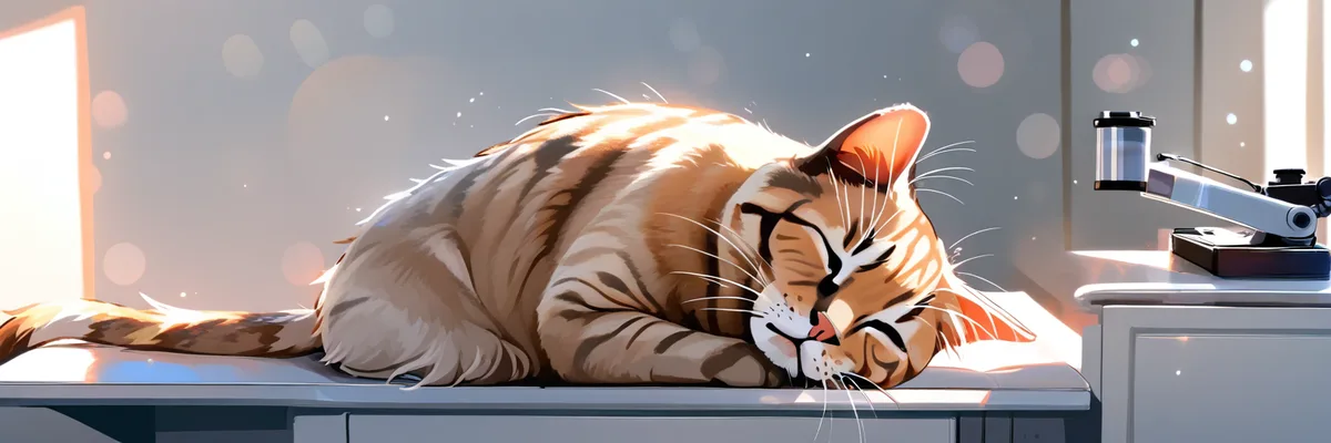 猫の疥癬とはヒゼンダニによる皮膚病のイメージ