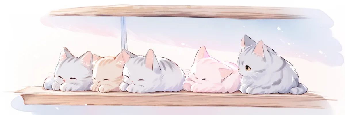 子猫で陽性が出たときに知っておきたいこと(移行抗体)のイメージ