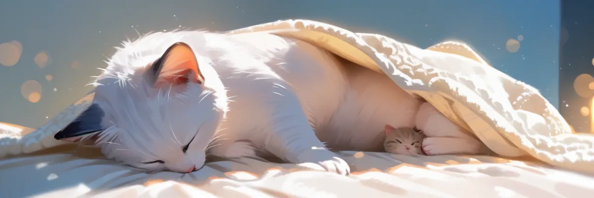 すでに授乳中の母猫だった場合のイメージ